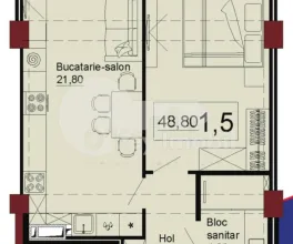 Apartament, Telecentru, STR. IALOVENI