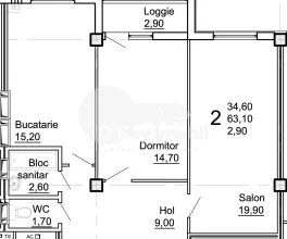 Apartament, COJUȘNA